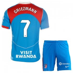 Atlético Madrid Griezmann 7 Alternativní 2025-26 - Dětské Fotbalové Dresy (S/S)